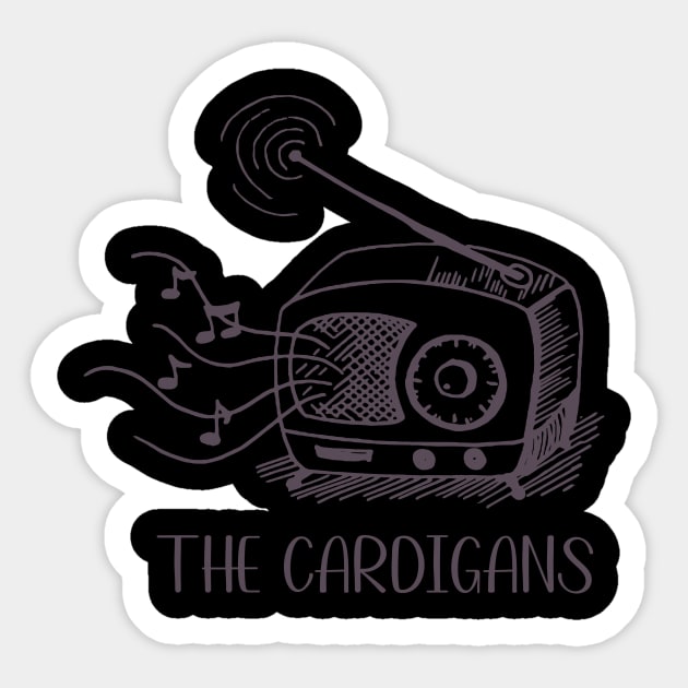 The Cardigans Sticker by agu13